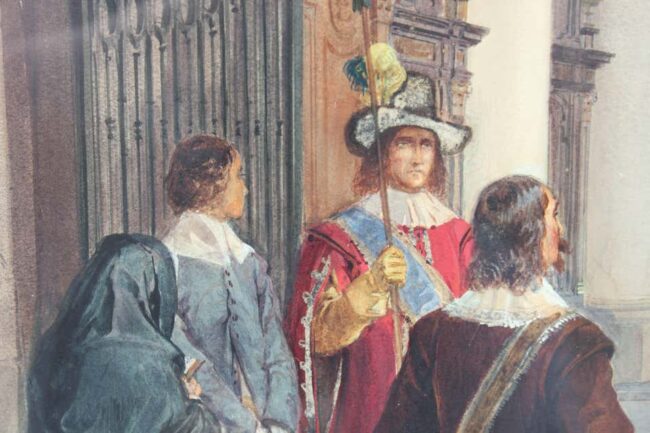 haghe detail of onlookers haghe detail of onlookers