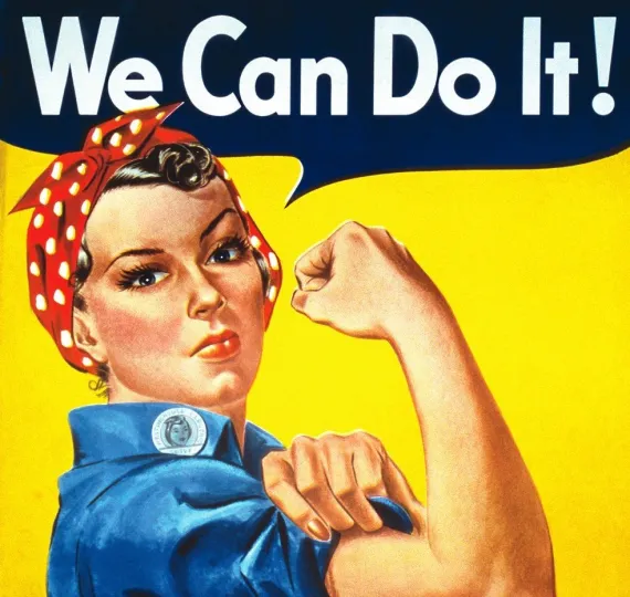 Picture of Rosie the Riveter – We can do it Picture of Rosie the Riveter - We can do it