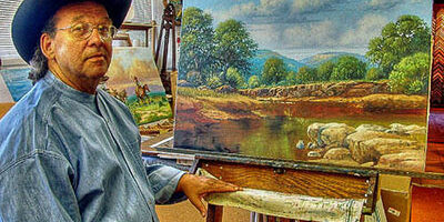 roger_iker artist and painting