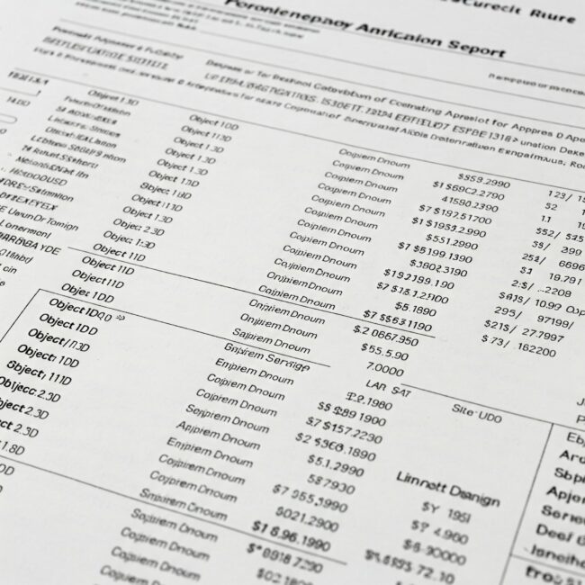object ids in personal property appraisal reports object ids in personal property appraisal reports