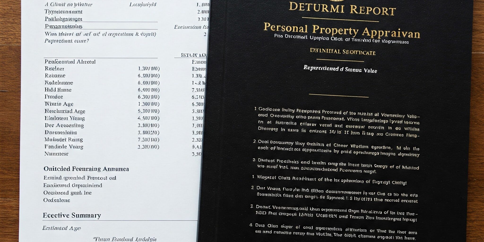 personal property appraisal report personal property appraisal report