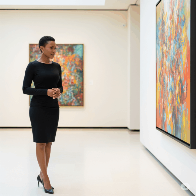 how to become a personal property appraiser person looking at art
