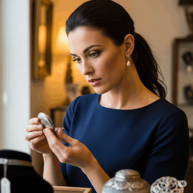 The Power of Specialized Appraisal Services woman looking at an object