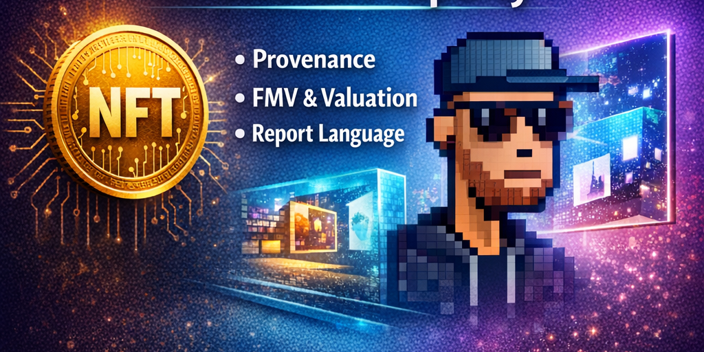 Digital Assets and NFTs in Personal Property Provenance FMV and Report Language