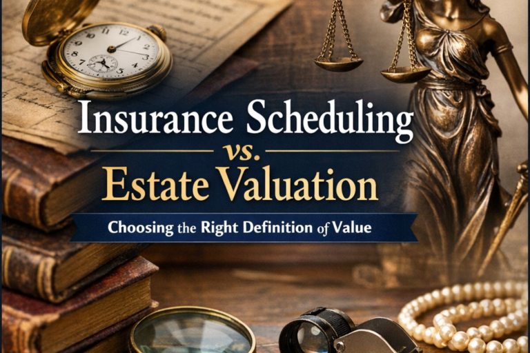 Insurance Scheduling vs. Estate Valuation Choosing the Right Definition of Value
