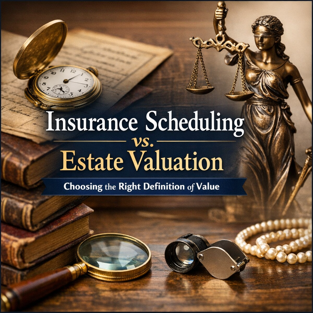 Insurance Scheduling vs. Estate Valuation Choosing the Right Definition of Value
