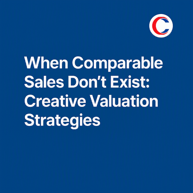 when-comparable-sales-dont-exist-valuation-strategies when-comparable-sales-dont-exist-valuation-strategies